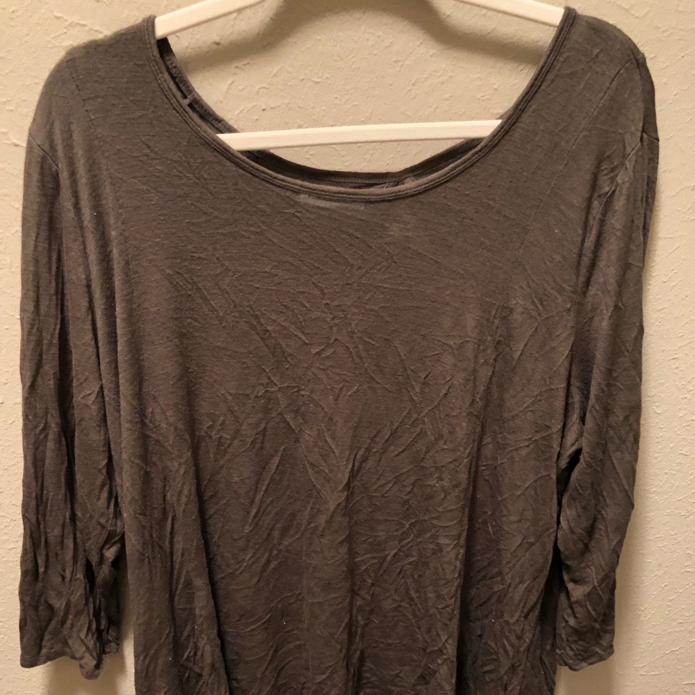 Maurice’s 3/4 length sleeve dress shirt